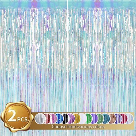 Amazon Beishida Pcs Door Streamers Curtain Iridescent Streamers