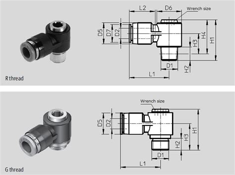 QSLV G1 4 6 100 Push In L Fitting QSLV Series FESTO MISUMI Thailand