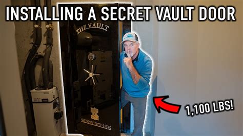 Installing The ULTIMATE SECRET GUN ROOM DOOR! (With NO PLAN!) - YouTube