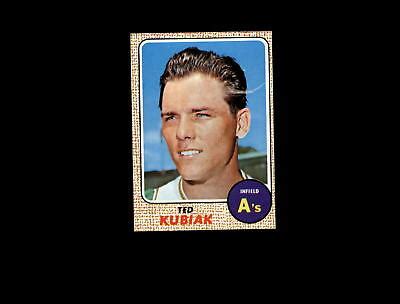 1968 Topps 79 Ted Kubiak RC EX MT D784611 EBay