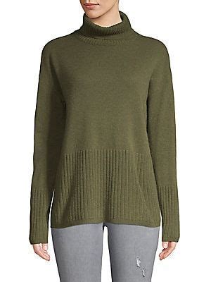 Cashmere Saks Fifth Avenue Turtleneck Cashmere Sweater Sweaters