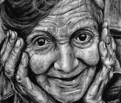 Old woman drawing | Face art drawing, Portrait drawing, Female face drawing