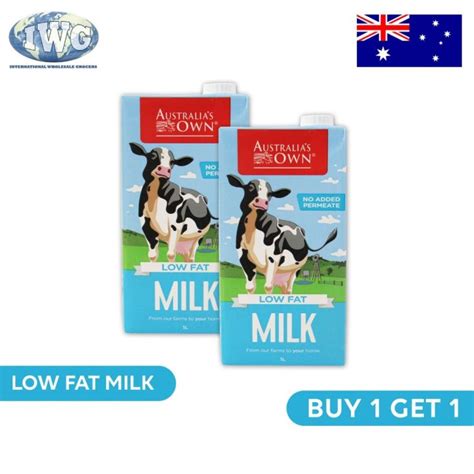 Hottanjiaogu10167os IWG AUSTRALIA S OWN Low Fat Dairy Milk 1L BOTO