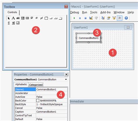 User Form And Controls In Visual Basic 6 VBA