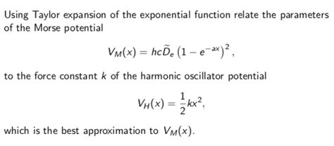 Solved Using Taylor expansion of the exponential function | Chegg.com