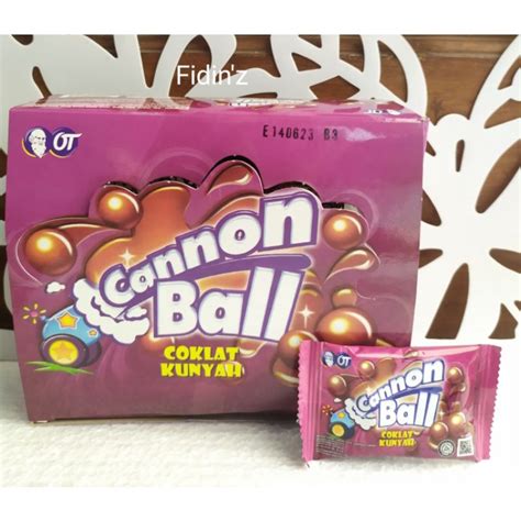 Jual Cannon Ball Coklat Kunyah Eceran Shopee Indonesia