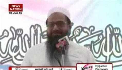 Hafiz Saeed Threatens To Attack India With Pakistans Nuclear Powered