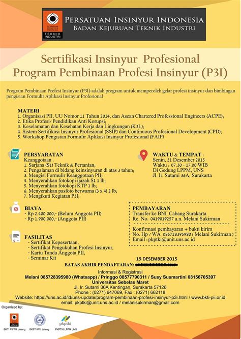 Sertifikasi Insinyur Indonesia Program Pembinaan Profesi Insinyur