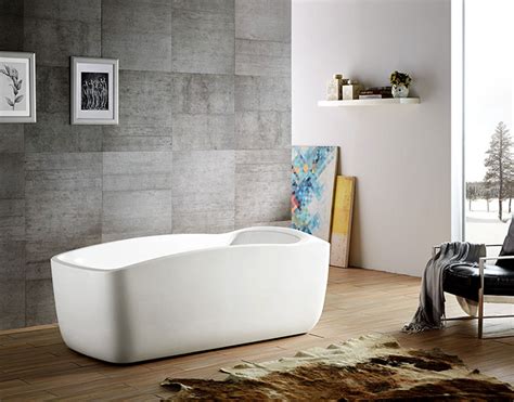 Give Bathroom a Modern Touch with Kobiabath Square Freestanding Bath