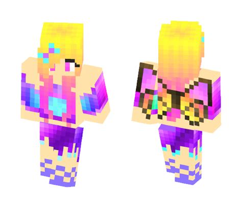 Install Sunset Fairy Skin For Free Superminecraftskins