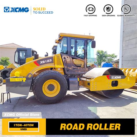 Xcmg Official Used Single Drum Vibratory Compactor Xs Hp Road