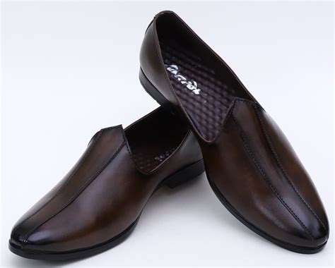 Plain Dark Tan Leather Men Loafer Shoes At Rs 1800 Pair In Agra ID