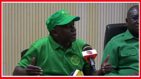 Msigwa Ajilipua Ndani Ya Sare Za Ccm Hatuna Haja Ya Kushindana Na