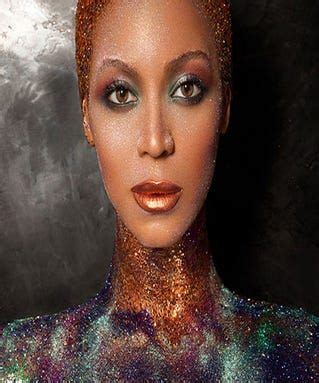 Beyonce Nude Photo Shoot Flaunt Magazine July Body Glitter Beyonce Body Painting