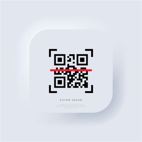 Premium Vector Qr Code Scanning Scan Me Read Bar Code Mobility