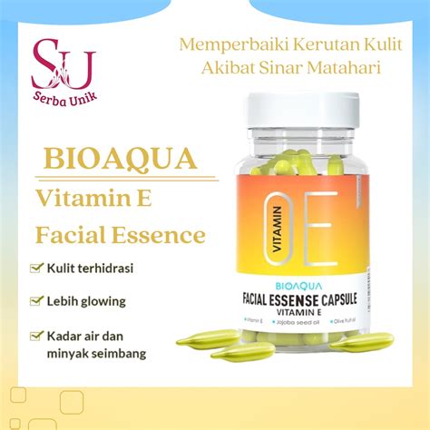 Jual Bioaqua Vitamin E Facial Essence Anti Aging Moisturizing Serum