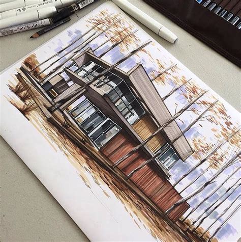 Architectural Sketches: Explore the World of Sketching