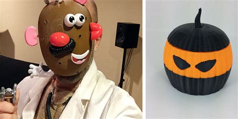 Celebrate Halloween With 3d Hubs 3d Printable Gadgets Masks And