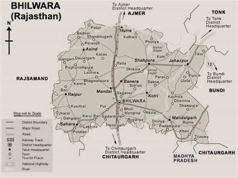 bhilwara Map | bhilwara Tourist Map | bhilwara Road Map | bhilwara ...