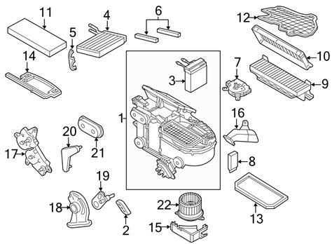 Ford Transit Connect Housing Control Hvac Heater Focus Wo Ac Heater Control Ys4z18549aa