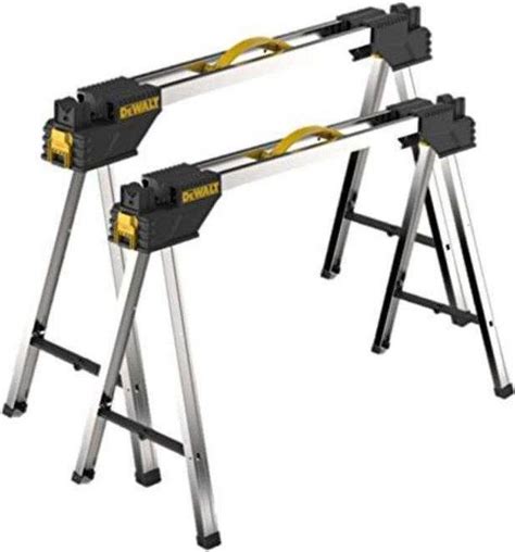 Dewalt DWST1-75676 Heavy Duty Metal Portable Saw Horse Work Support ...