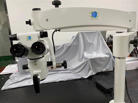 Led Illumination Transportable Eye Examination Wetlab Microscope Oms