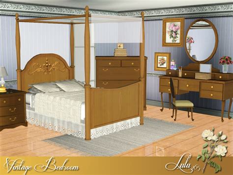 The Sims Resource - Vintage Bedroom Set