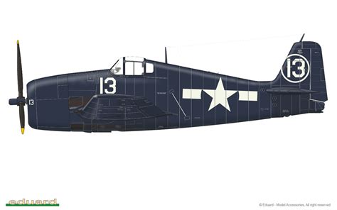 Eduard Grumman F6F 5N Hellcat Nightfighter ProfiPack 1 72