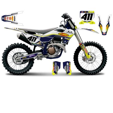 Kit déco perso HUSQVARNA 450 FC 2023 2024 LINE