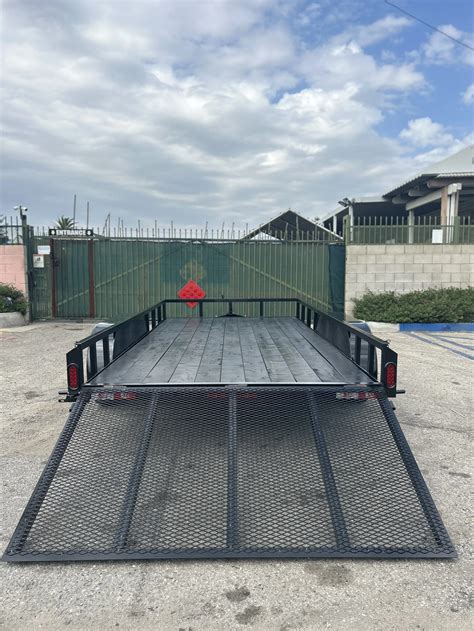 7'x14'X1' BLACK SERIES UTILITY TRAILER — IE TRAILERS