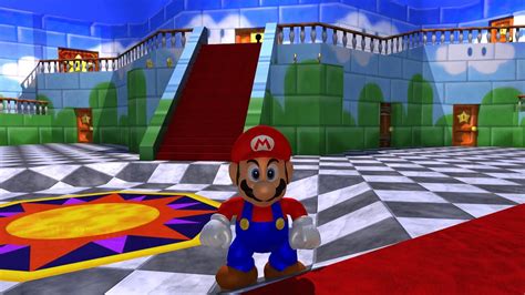 Super Mario 64 Pc Port Render96 Rtx Showcase Youtube