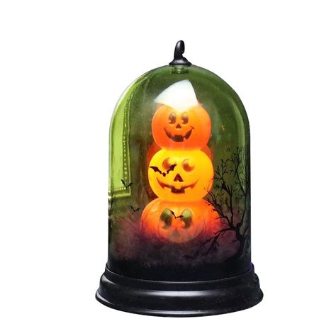 Fridja Halloween Pumpkin Lantern LED Electronic Candle Ghost Festival