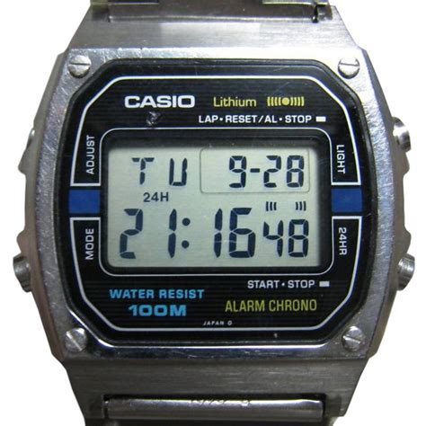 Casio W 760 Lcd Digital Watch From The 1970s Casio Vintage Relógio