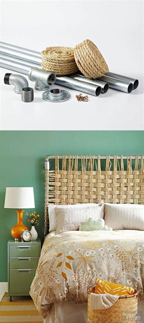 Ingenioso Cabecero De Cama Con Cuerda Diy Rope Headboard Decoraci N