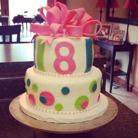 8 Year Old Birthday Cakes For Girls Birthday Cake For An Eight Year