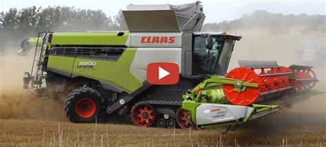 Getreideernte 2023 Mit Zwei Claas Lexion 8900 Jeweils Mit 13 80 Meter