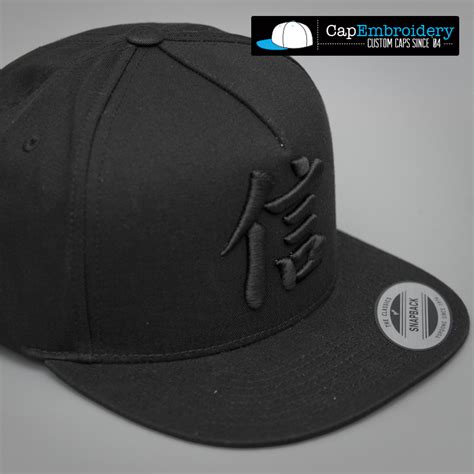 3D Cap Embroidery Custom 3D Embroidered Caps