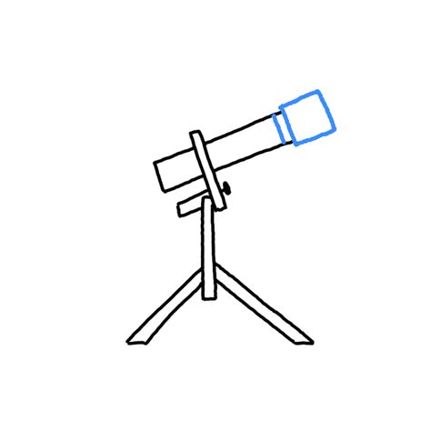 How To Draw A Telescope Step By Step Easy Drawing Guides Drawing Howtos