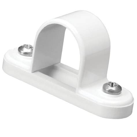 PVC Conduit Space Bar Saddle 20mm White