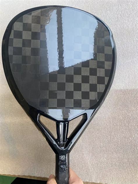 Round Tear Diamond Glass Fiber Carbon Fiber EVA Core Padel Pop Bright