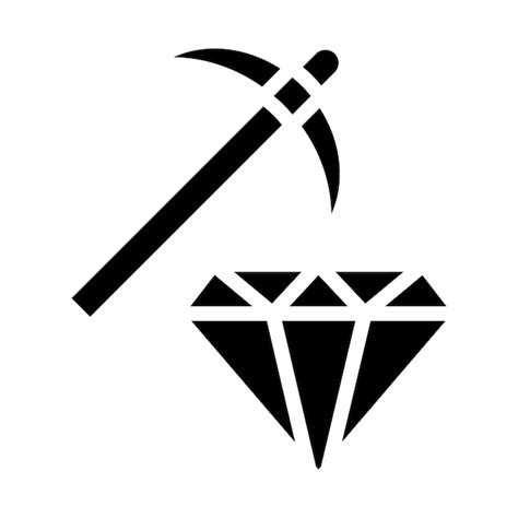 Premium Vector Mining Vector Icon