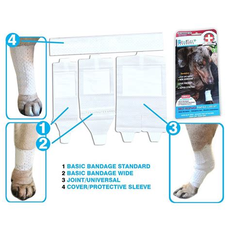 First Response Bandage LEG Kits - PawFlex | Paw Bandages for Dogs & Pets