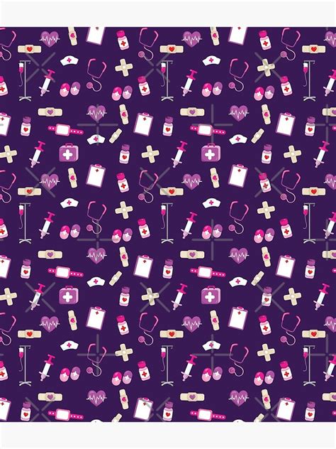 Cute Hospital Medical Pattern T For Nurses Backpack For Sale By Tamgustam Redbubble