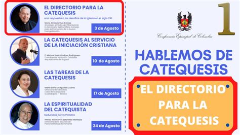 Hablemos De Catequesis El Directorio Para La Catequesis Youtube