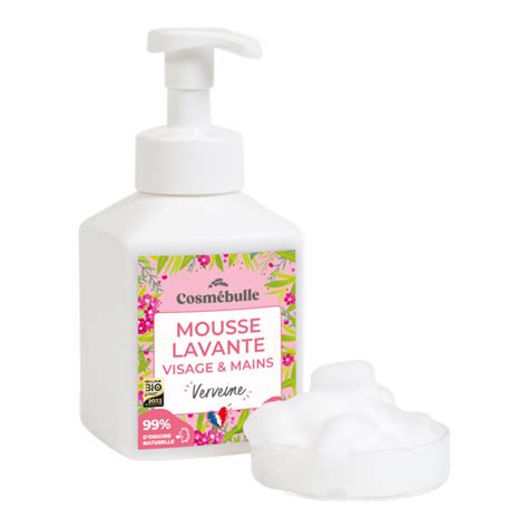 Mousse Lavante Verveine Certifi E Bio Cosm Bulle