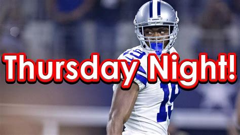 Draftkings Picks Week 13 Nfl Thursday Night Football Tnf Showdown Youtube