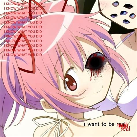 Anime Madoka Weirdcore Anime Madoka Magica Anime Icons