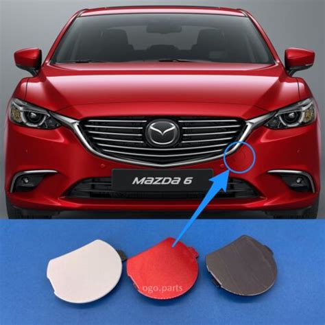 Front Bumper Tow Hook Cover Mazda With Led Ebay