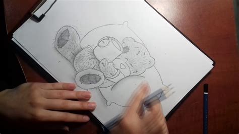 How To Draw A Tatty Teddy Youtube