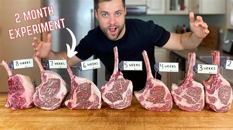 How Long Should You Dry Age A Steak 7 RIBEYES Go Head To Head YouTube